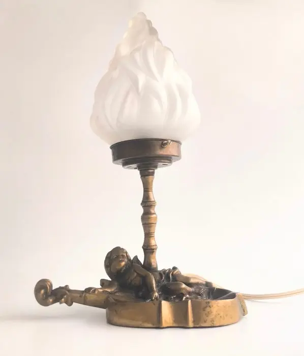 Table lamp - Bronze, Crystal