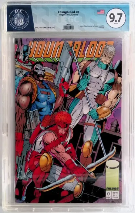 Youngblood #0 - EGC 9.7 - 1 Graded comic - First edition - 1992