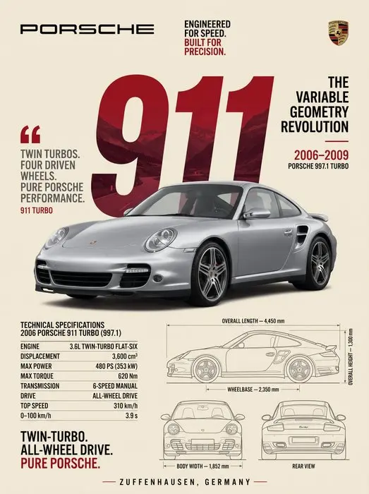 Shmidt.Art - Porsche - Porsche 911 Turbo (997.1) - 2000s