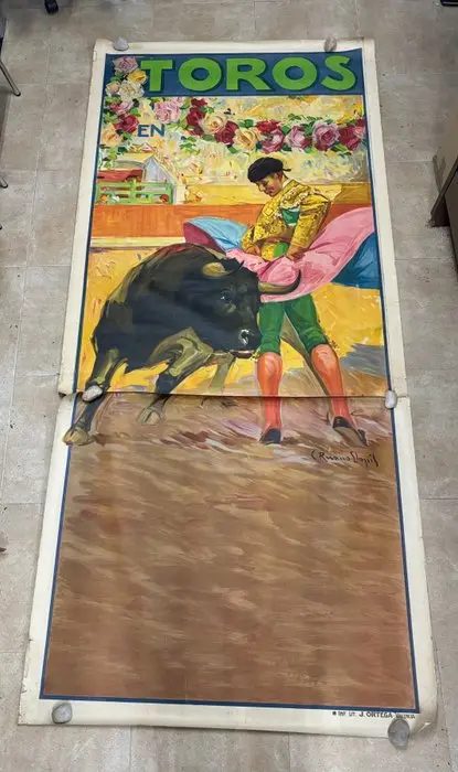 Ruano Llopis - Cartel de Toros grande mural 270x120