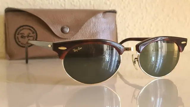 Bausch & Lomb U.S.A - Vintage B&L Ray-Ban W1264 Oval...
