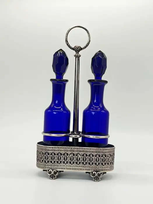 faccioli - Oil vessel (3) - .800 silver