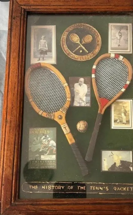 shadowbox, tennis, the history of the tennis racket
