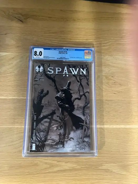 Spawn 174 - Spawn #174 – CGC 8.0 White Pages – 1st...