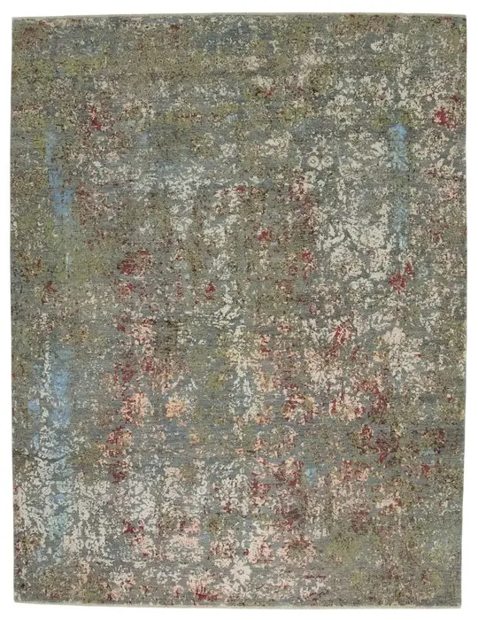 Designer Carpet with lots of Silk - New - Masterpiece...