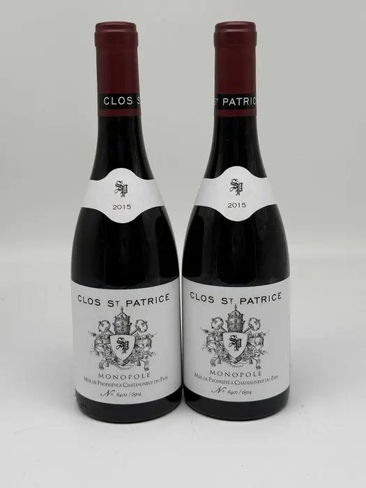 2015 Clos Saint Patrice Monopole - Châteauneuf-du-Pape - 2 Bottles (0.75L)