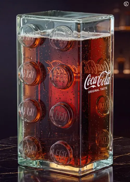 Kleury.art - [XL MATTE PAPER] LEGO Bottle Concept...