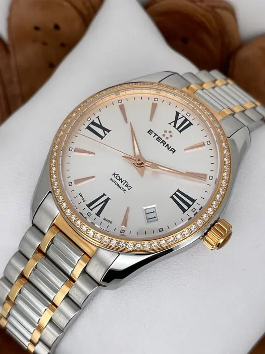Eterna - Kontiki Automatic Diamonds (0,612ct) Lady...