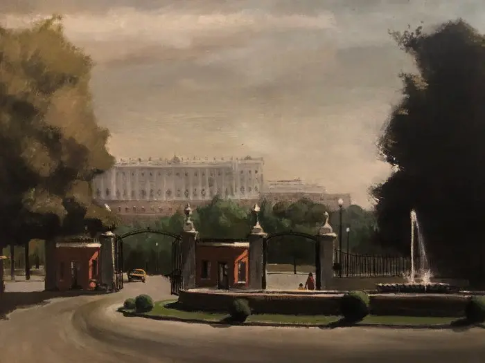Francisco García Abuja (1924-2013) - Old Madrid: A View...