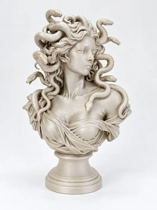 Bust, Medusa – Statuetta Busto Mitologico con Serpenti –...