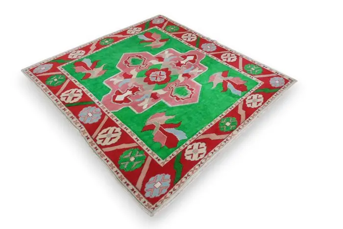Vintage Usak - Rug - 175 cm - 165 cm - √ handmade √ certificate