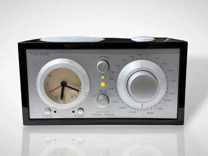 Tivoli Audio Henry Kloss - Model Three Tabletop Clock Radio