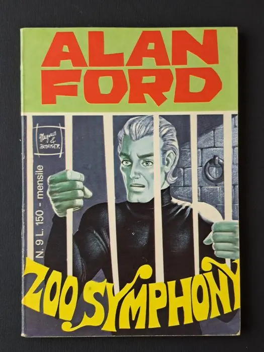Alan Ford: Zoo Symphony - 1 Comic - First edition - 1970