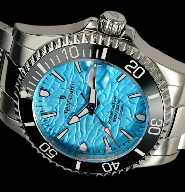 Tecnotempo - Automatic Professional Diver 500M / 50ATM...