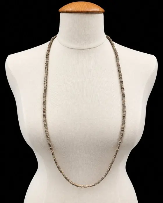 Ancient Egyptian Terracotta beaded necklace - 100 cm (No reserve price)