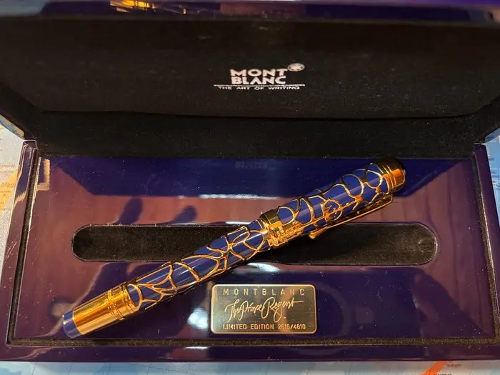 Montblanc - Patron of Art – Der Prinz-Regent 4810 Limited Edition Füllfederhalter - Neu - Reservoarpenna