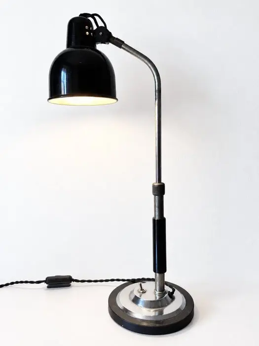 Hala - HALA Hannover – Rare Bauhaus Telescopic Desk Lamp...