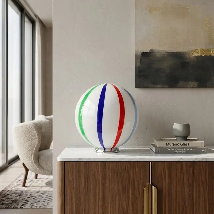 Table lamp - Murano glass - Table lamp D 30