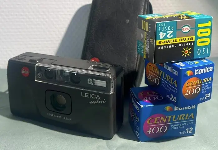 Leica Mini + 3 pellicules neuves Analogue camera