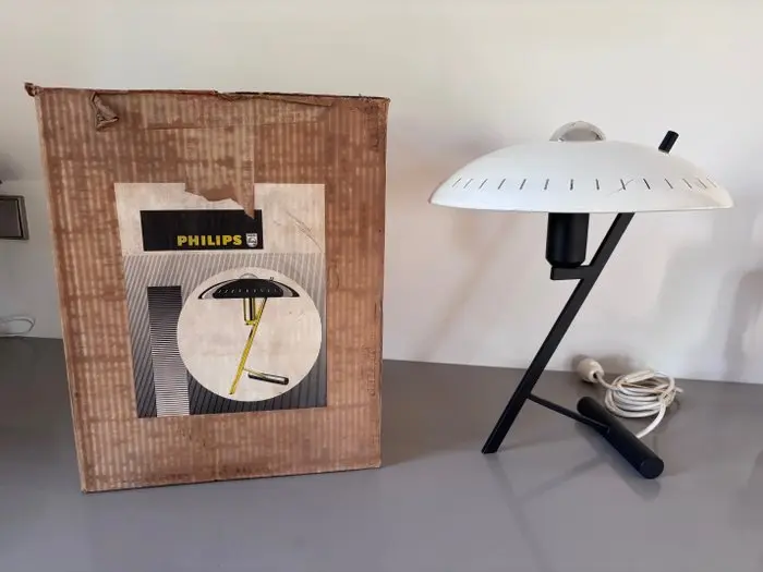 Philips - Louis Kalff - Lamp (2) - Decora (Z-lamp)...