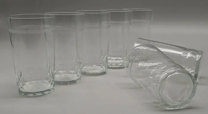 Baccarat - Drinking set (7) - Scales & Fillets - Crystal