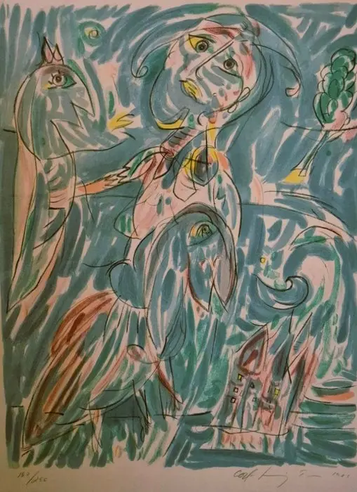 Carl-Henning Pedersen (1913-2007) - H.C. Andersen Suiten