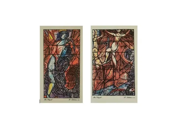 Marc Chagall (1887-1985) - JACOB ET L’ANGE § LE SONGE DE...