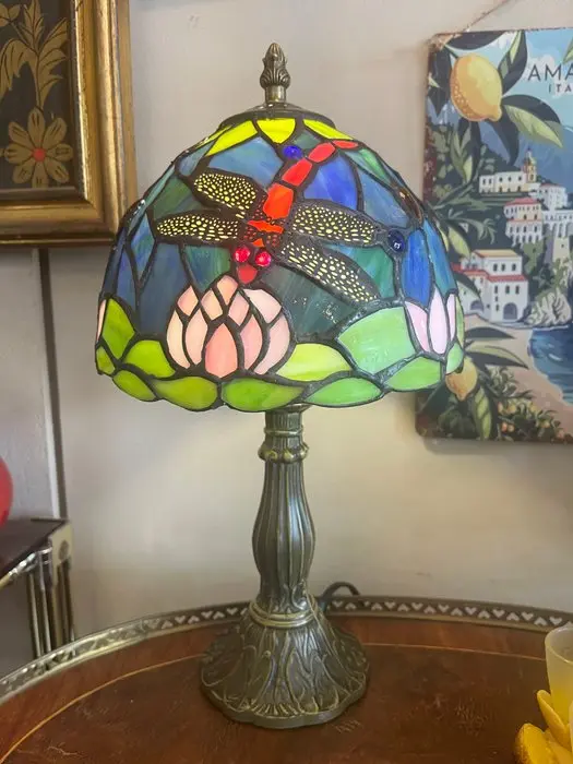 Buffet table lamp - Stained glass