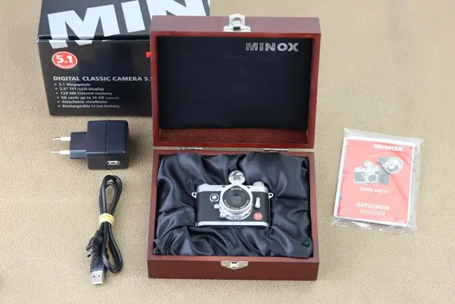 Leica, Minox M3 5.0 digitale camera, miniature collector's item Digital camera