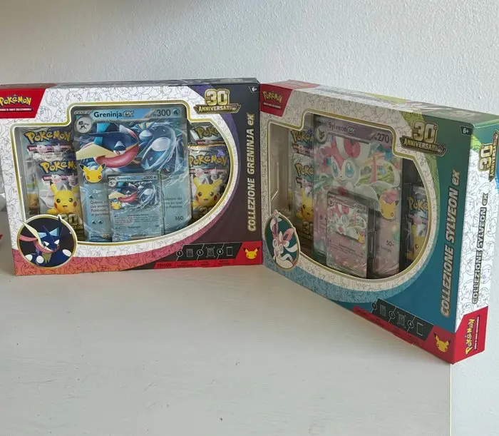 Pokémon - 2 Box - Pokémon TCG – Collezioni Greninja ex +...