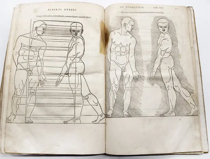 Dürer - Symmetria Partium Humanorum Corporum - 1557