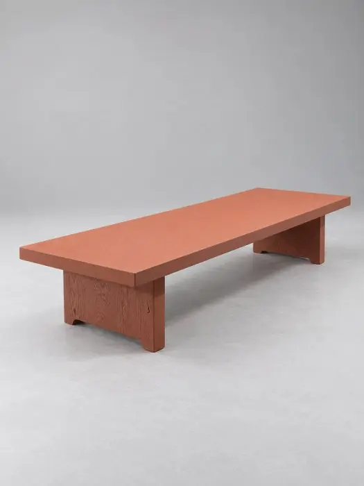 Pamar Collection - Pamar Collection - Coffee table - Oak - Terracotta