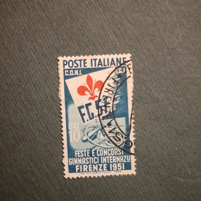 Italy 1951 - Ginnici - sassone 662