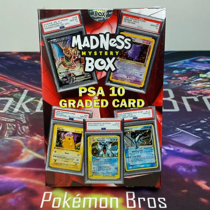 Pokémon Mystery box - Madness Mystery Box PSA 10 - Graded Card - Pokémon