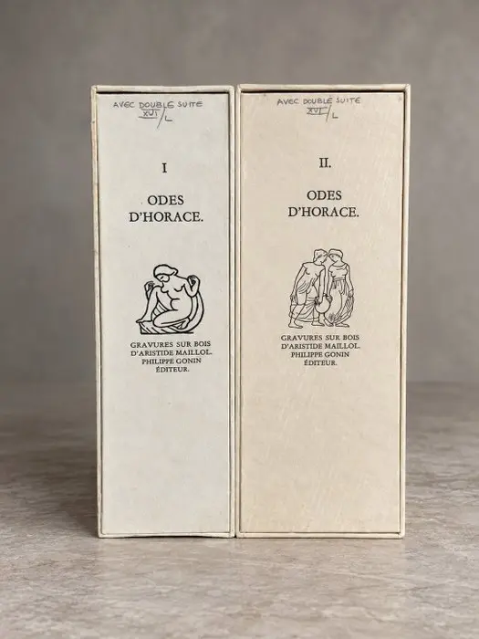 Horace / Aristide Maillol - Odes d'Horace [1/50 de tête...