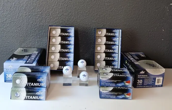 Golf ball, Crane Sports Titanium