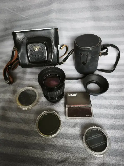 KMZ Krasnogorsk Zenit EM + Helios 44M F2/58mm + pentacon...