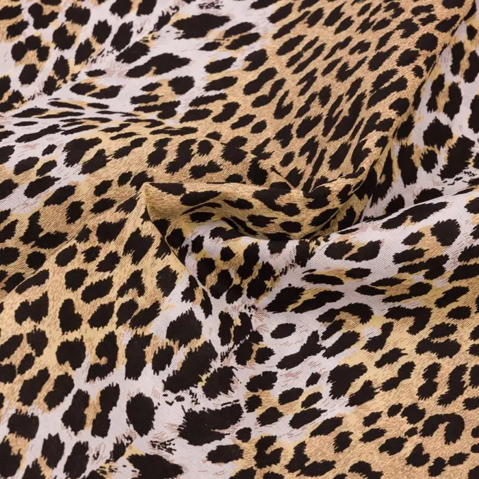 BA136 - Leopard Print Animalier Fabric – Home Decor...