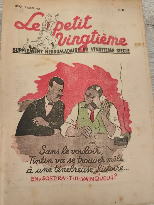 Le Petit Vingtième 32 - 1 Comic collection - First Belgian edition - 1938