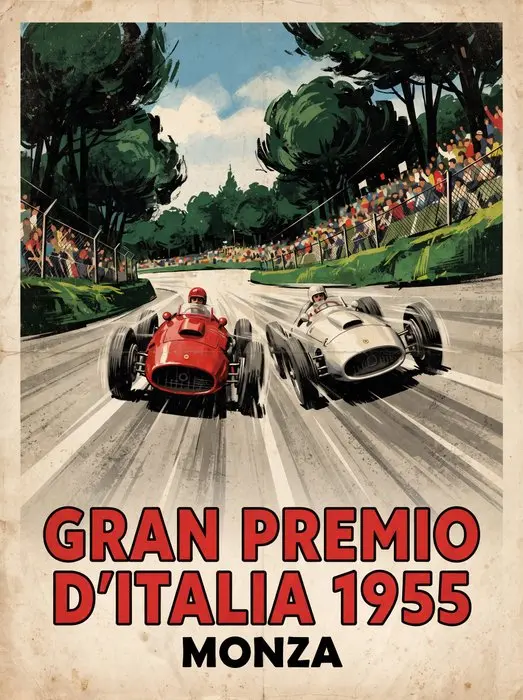 Henshin - Gran Premio d'Italia 1955 - Monza - Various