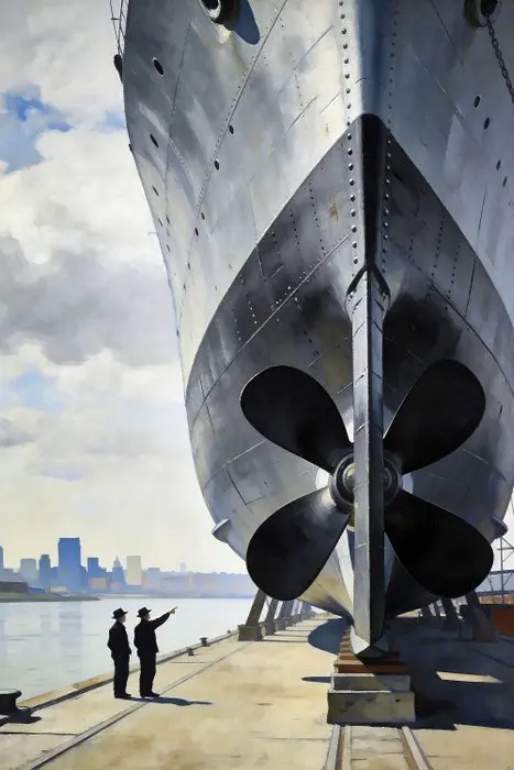Le Yack - The Shipbuilders - Hand signed