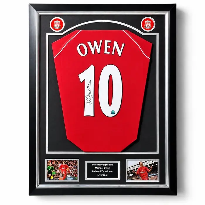 Liverpool - Premier League - Michael Owen – Premium Frame...