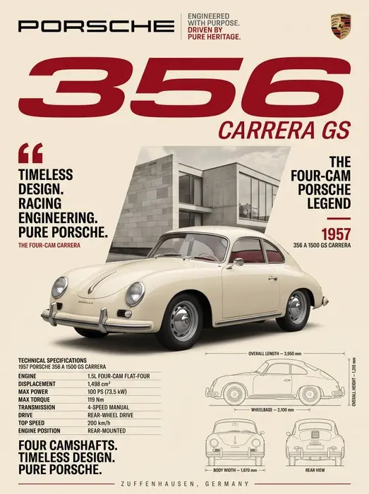 Shmidt.Art - Porsche - Porsche 356 Carrera GS - 2010s