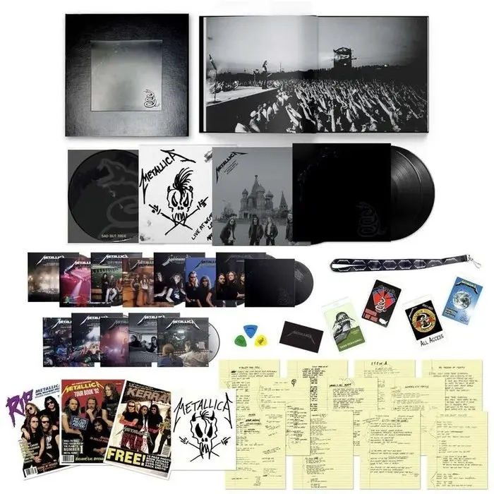 Metallica - The Black Album Remastered Deluxe Box Set...