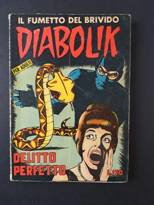 Diabolik: Delitto Perfetto - 1 Comic - First edition - 1964