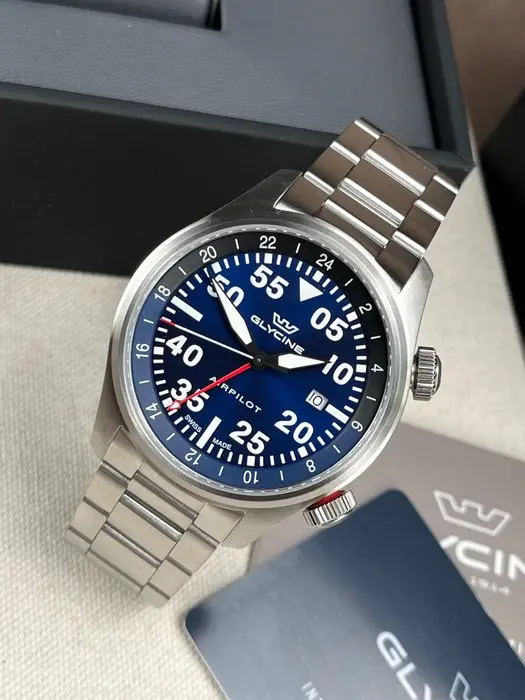 Glycine - Airpilot GMT Date - GL0348 - Men - 2020-2025