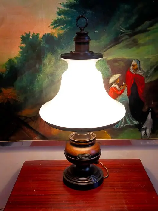 William Fawcett - Table lamp - Table lamp – brass