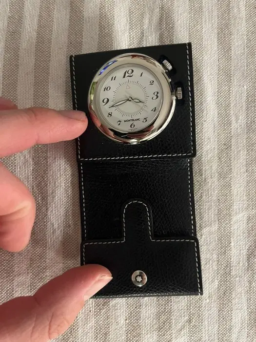 Clock - Montblanc - Leather - 2000-2010