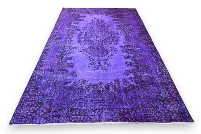 Purple vintage - Rug - 275 cm - 165 cm - √ handmade √ certificate