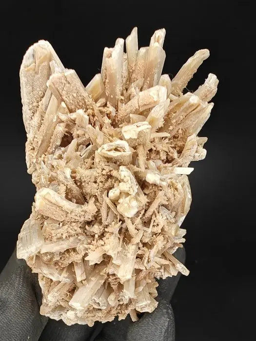 Gypsum old discovery from Bolivia - Height: 8 cm - Width: 8 cm- 134 g